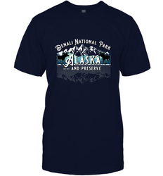 Denali National Park Alaska AK USA Moose Souvenir Men's T-Shirt