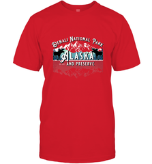 Denali National Park Alaska AK USA Moose Souvenir Men's T-Shirt Men's T-Shirt - HHHstores