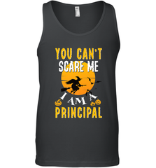 You Can't Scare Me Principal Quote Halloween Funny Costume Men's Tank Top Men's Tank Top - HHHstores