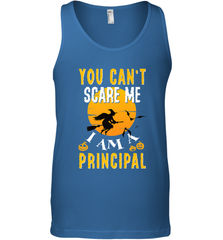 You Can't Scare Me Principal Quote Halloween Funny Costume Men's Tank Top Men's Tank Top - HHHstores