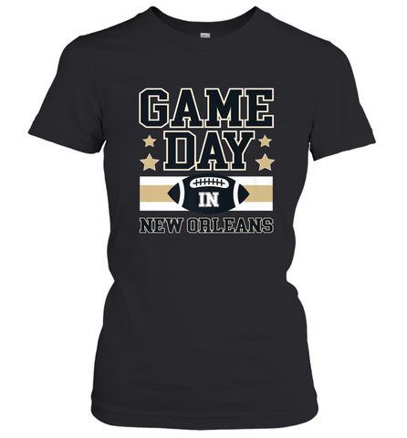NFL New Orleans La. Game Day Football Home Team Women's T-Shirt Women's T-Shirt / Black / S Women's T-Shirt - HHHstores