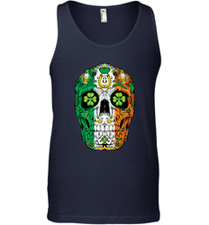 Sugar Skull Leprechaun T Shirt St Patricks Day Women Men Tee Men's Tank Top