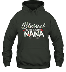 Blessed to be called Nana design Hooded Sweatshirt Hooded Sweatshirt - HHHstores