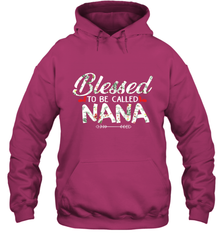 Blessed to be called Nana design Hooded Sweatshirt Hooded Sweatshirt - HHHstores
