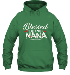 Blessed to be called Nana design Hooded Sweatshirt Hooded Sweatshirt - HHHstores