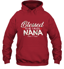 Blessed to be called Nana design Hooded Sweatshirt Hooded Sweatshirt - HHHstores