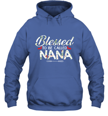Blessed to be called Nana design Hooded Sweatshirt Hooded Sweatshirt - HHHstores