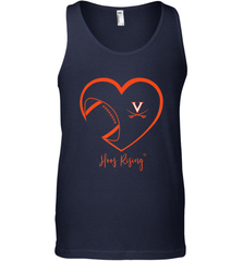 Virginia Cavaliers Football Inside Heart  Team Men's Tank Top Men's Tank Top - HHHstores