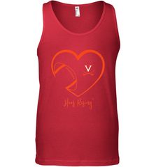 Virginia Cavaliers Football Inside Heart  Team Men's Tank Top Men's Tank Top - HHHstores