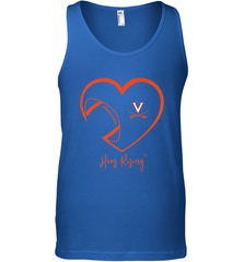 Virginia Cavaliers Football Inside Heart  Team Men's Tank Top Men's Tank Top - HHHstores