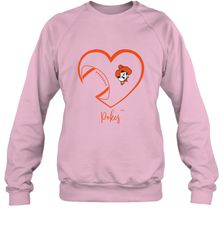 Oklahoma State Cowboys Football Inside Heart  Team Crewneck Sweatshirt Crewneck Sweatshirt - HHHstores