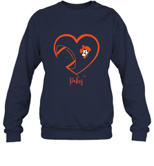 Oklahoma State Cowboys Football Inside Heart  Team Crewneck Sweatshirt Crewneck Sweatshirt - HHHstores