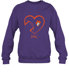 Oklahoma State Cowboys Football Inside Heart  Team Crewneck Sweatshirt Crewneck Sweatshirt - HHHstores