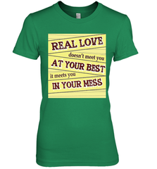 Real love funny quotes for valentine (2) Women's Premium T-Shirt Women's Premium T-Shirt - HHHstores
