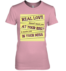 Real love funny quotes for valentine (2) Women's Premium T-Shirt Women's Premium T-Shirt - HHHstores