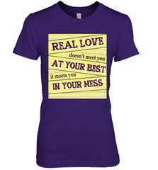 Real love funny quotes for valentine (2) Women's Premium T-Shirt Women's Premium T-Shirt - HHHstores