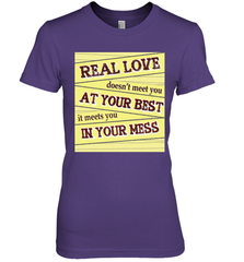 Real love funny quotes for valentine (2) Women's Premium T-Shirt Women's Premium T-Shirt - HHHstores