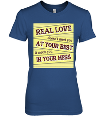 Real love funny quotes for valentine (2) Women's Premium T-Shirt Women's Premium T-Shirt - HHHstores
