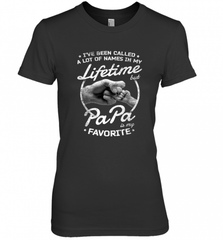 Papa Fathers Day Grandpa or Dad Women's Premium T-Shirt Women's Premium T-Shirt - HHHstores