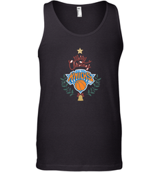 NBA New York Knicks Logo merry Christmas gilf Men's Tank Top