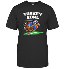 Cool Turkey Bowl _ Funny Thanksgiving Football Player Gift Men's T-Shirt Men's T-Shirt - HHHstores