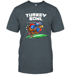 Cool Turkey Bowl _ Funny Thanksgiving Football Player Gift Men's T-Shirt Men's T-Shirt - HHHstores