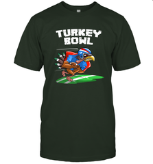 Cool Turkey Bowl _ Funny Thanksgiving Football Player Gift Men's T-Shirt Men's T-Shirt - HHHstores