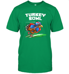 Cool Turkey Bowl _ Funny Thanksgiving Football Player Gift Men's T-Shirt Men's T-Shirt - HHHstores