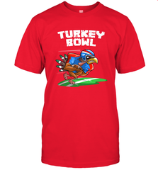 Cool Turkey Bowl _ Funny Thanksgiving Football Player Gift Men's T-Shirt Men's T-Shirt - HHHstores