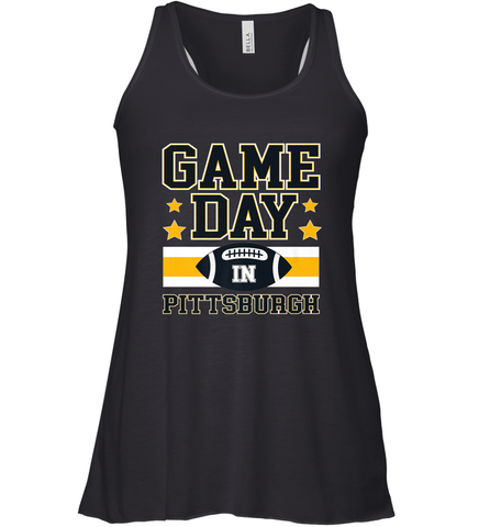 NFL Pittsburgh PA. Game Day Football Home Team Women's Racerback Tank Women's Racerback Tank / Black / XS Women's Racerback Tank - HHHstores