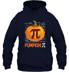 Pumpkin Pi Shirt Math Halloween Thanksgiving Costume Pie Day Hooded Sweatshirt Hooded Sweatshirt - HHHstores