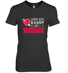 Kids Funny Valentine's Day Present For Your Little Girl, Daughter Women's Premium T-Shirt