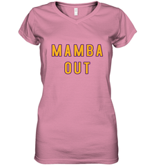 Mamba Out Limited Edition Farewell Tribute Women's V-Neck T-Shirt Women's V-Neck T-Shirt - HHHstores