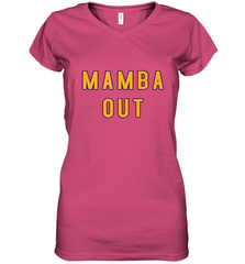 Mamba Out Limited Edition Farewell Tribute Women's V-Neck T-Shirt Women's V-Neck T-Shirt - HHHstores