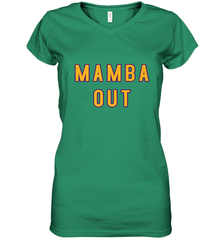 Mamba Out Limited Edition Farewell Tribute Women's V-Neck T-Shirt Women's V-Neck T-Shirt - HHHstores