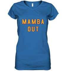 Mamba Out Limited Edition Farewell Tribute Women's V-Neck T-Shirt Women's V-Neck T-Shirt - HHHstores
