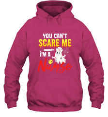 You Can't Scare Me I'm A Nurse Funny Halloween Witch Hat Hooded Sweatshirt Hooded Sweatshirt - HHHstores