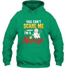 You Can't Scare Me I'm A Nurse Funny Halloween Witch Hat Hooded Sweatshirt Hooded Sweatshirt - HHHstores