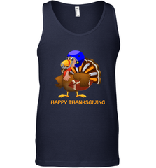 Cool Happy Thanksgiving Football Shirt Gobble Player Turkey Men's Tank Top Men's Tank Top - HHHstores