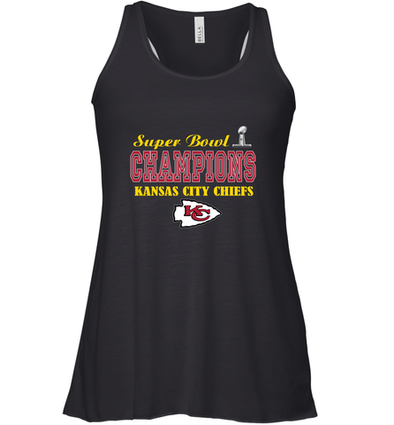 NFL super bowl Kansas City Chiefs champions Women's Racerback Tank Women's Racerback Tank / Black / XS Women's Racerback Tank - HHHstores