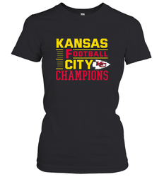 Kansas City Football Champions Vintage KC Distressed Gift Women's T-Shirt