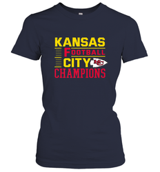 Kansas City Football Champions Vintage KC Distressed Gift Women's T-Shirt