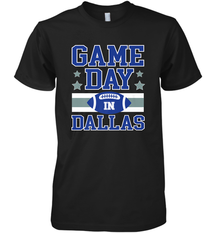 NFL Dallas Texas Game Day Football Home Team Men's Premium T-Shirt Men's Premium T-Shirt / Black / XS Men's Premium T-Shirt - HHHstores