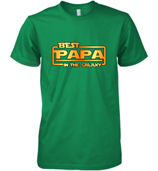 The best Papa in the galaxy Men's Premium T-Shirt
