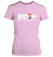 Joseph Biden For President T Shirt_ LGBT Gay Pride Rainbow Women's T-Shirt Women's T-Shirt - HHHstores