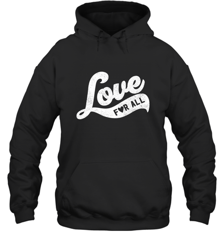 Cute Love Valentines Day Retro Vintage Top Hooded Sweatshirt Hooded Sweatshirt / Black / S Hooded Sweatshirt - HHHstores