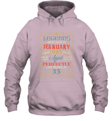 Legends Were Born In FEBRUARY 1985 35th Birthday Gifts Hooded Sweatshirt Hooded Sweatshirt - HHHstores