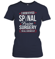 I Survived Spinal Fusion Surgery Women's T-Shirt Women's T-Shirt - HHHstores