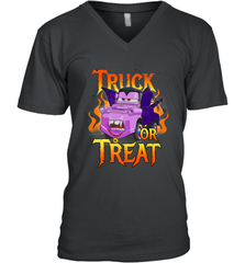 Disney Pixar Cars Halloween Vampire Truck Or Treat Men's V-Neck Men's V-Neck - HHHstores