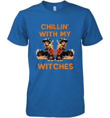 Cool Chillin With My Witches Halloween Costume Men's Premium T-Shirt Men's Premium T-Shirt - HHHstores